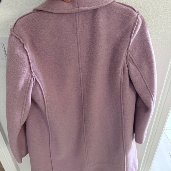 Lavender J.Crew Daphne topcoat sz 4 - Picture 3 of 8